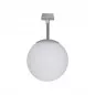 Preview: Paulmann 97602 URail Spot Ceiling Globe Small Chrom matt ohne Leuchtmittel, max. 10W E14