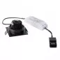 Preview: SLV PATTA-I Einbauleuchte LED 12W 3000K IP65 eckig schwarz 114430