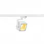 Preview: SLV Euro Cube Spot LED 28,5W 3000K 60° weiß inkl. 3-Phasen-Adapter 152751