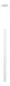 Preview: SLV Helia Pendelleuchte 7,5W LED 3000K 60cm weiß flache Rosette 158401