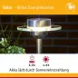 Preview: Paulmann 93764 Outdoor Solarspieß Special Line Ufo LED Edelstahl, Klar, 1er Set
