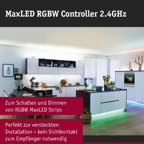 Paulmann 79797 MaxLED RGBW Controller max. 144W inkl. Funkfernbedienung