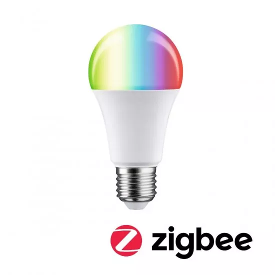 Paulmann 29144 Standard 230V Smart Home Zigbee 3.0 LED Birne E27 806lm 9W RGBW+ dimmbar Matt
