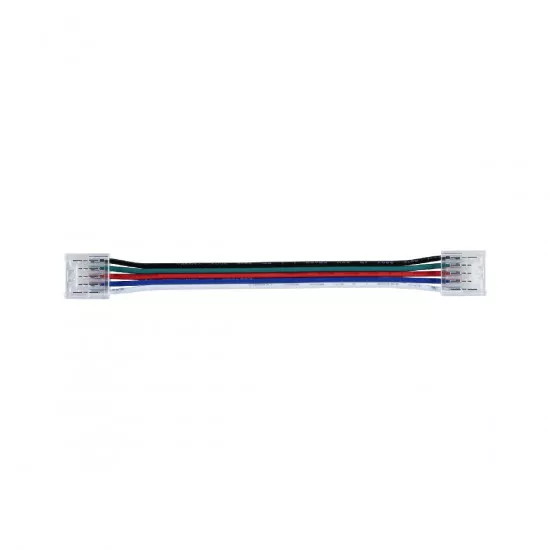 Paulmann 78466 Pro Connector RGBW Slim Flex 12mm offene Leitungsenden / Schneid-Klemm Strip Kabel 100mm