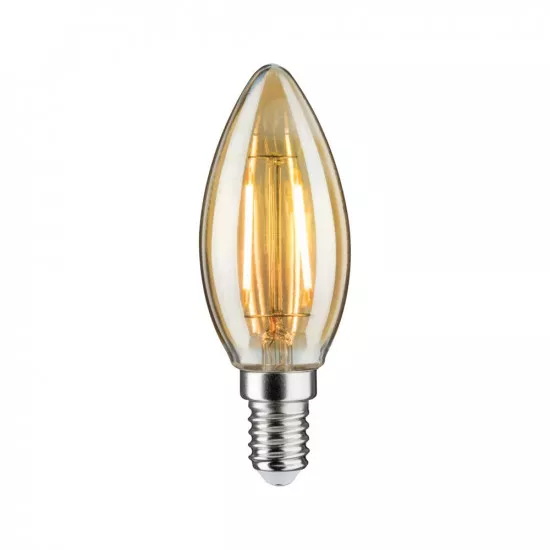 Paulmann LED Kerze 2W 1.900K E14 Gold für Plug & Shine Leuchten 330028740