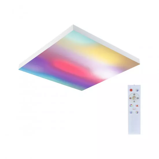 Paulmann 79905 LED Panel Velora Rainbow dynamicRGBW eckig 450x450mm RGBW Weiß