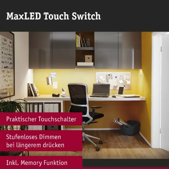 Paulmann 70975 MaxLED Touch Switch max. 144W Silber