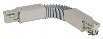 SLV Flex-Verbinder für Eutrac Hochvolt 3Phasen-Aufbauschiene grau