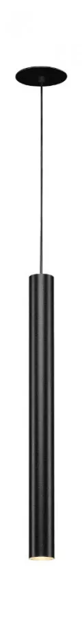 SLV Helia Pendelleuchte 9W LED 3000K 45cm schwarz flache Rosette 158410