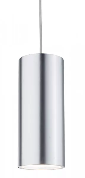 Paulmann 95177 URail, LED Pendel, 1x6W, Barrel 230V, Chrom matt / Alu eloxiert