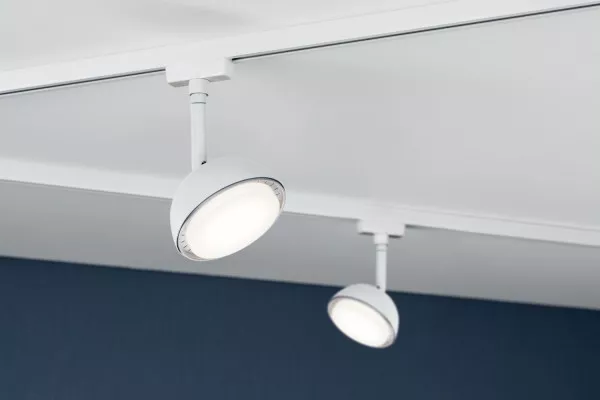 Paulmann 95509 URail LED-Spot Hemi Weiß 230V Metall/Kunststoff